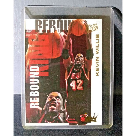 1994-95 Kevin Willis Fleer Ultra Rebound King #10 Basketball Card - Picture 1 of 2